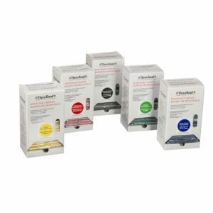 TheraBand Professional Latex Resistance Bands, 5 Foot, 30 Count