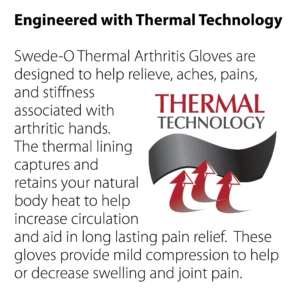 Swede-O Thermal Arthritis Gloves (pair)