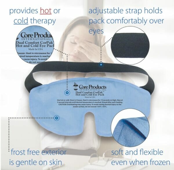 Dual Comfort CorPak™ Eye Mask Compress