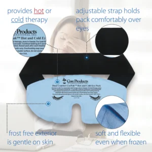 Dual Comfort CorPak™ Migraine Eye Mask Hot or Cold Therapy Pack