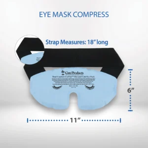 Dual Comfort CorPak™ Migraine Eye Mask Hot or Cold Therapy Pack