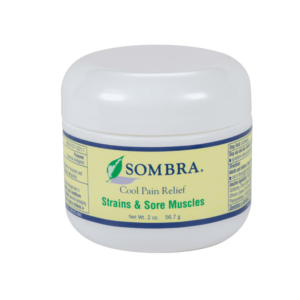 Sombra Cool Pain Relief - Strains & Sore Muscles - 2 oz Jar