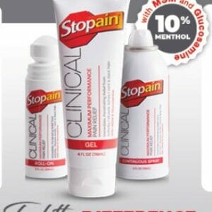 STOPAINPromo-2 - 8 Tubes, 8 Rollons, 8 Spray