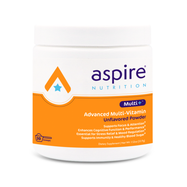 Aspire Nutrition Multi+ Powder- Unflavored