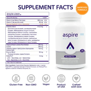 Aspire Nutrition Bio-Heal Pro+ Capsules