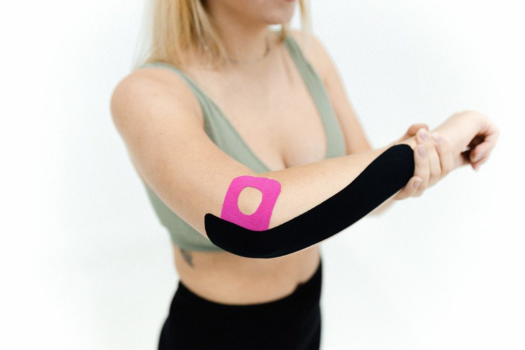 woman elbow