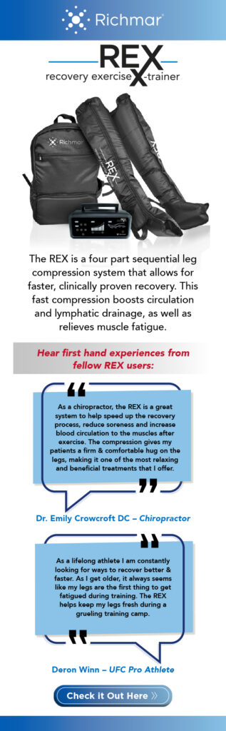 Richmar REX Combo Pneumatic Compression System | Chiro1Source