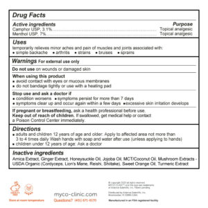 MYCO Clinic's Topical Analgesics