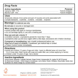 MYCO Clinic's Topical Analgesics