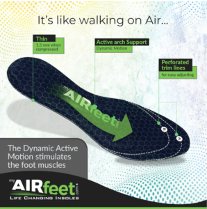 AIRfeet® Active Arch Insoles