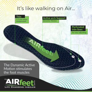 AIRfeet® Active Arch Insoles