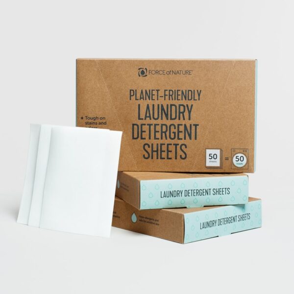 Force of Nature Laundry Detergent Sheets (Box of 50)