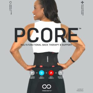 PCORE™ Multi – Functional Back Therapy: Ice + Heat + Support - Medium