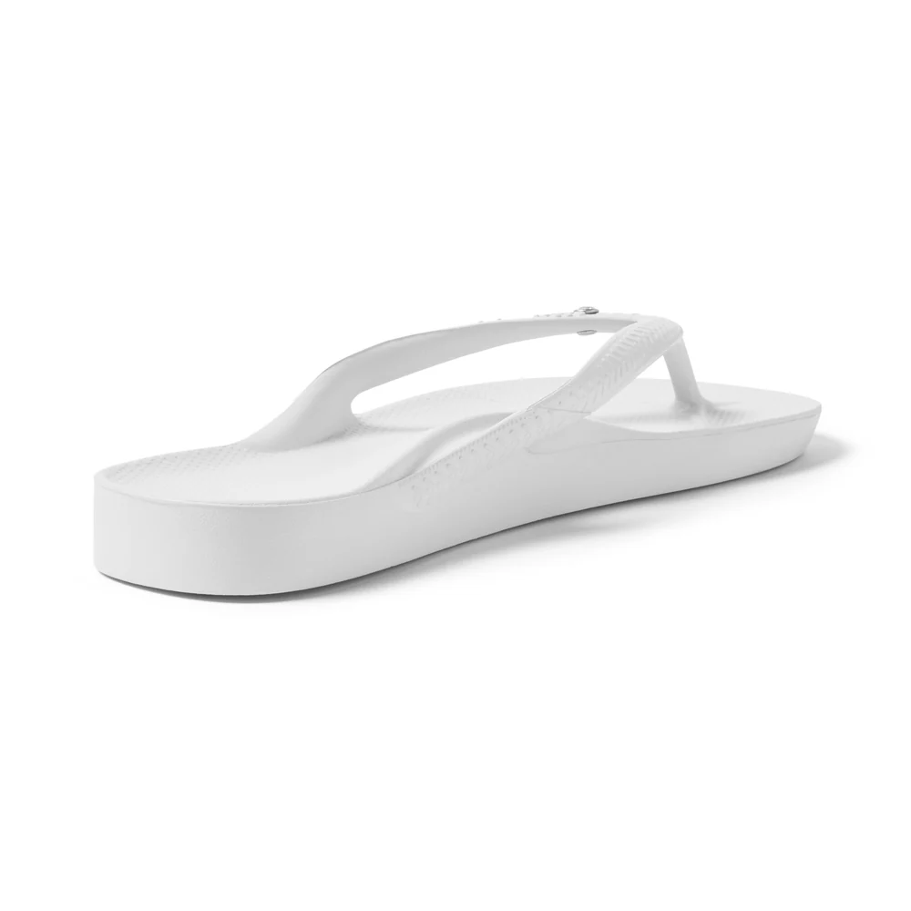 Archies Flip-Flops in White Crystal Archies Flip-Flops in White Crystal